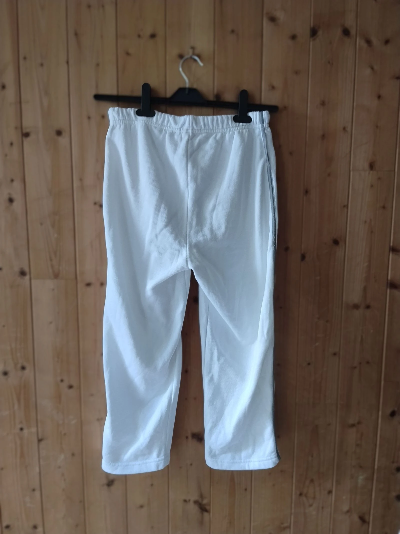Pantalon blanco 7/8 a rayas grises Afibel Talla 38/40 – photo 2